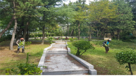사천시, 사천호국공원, 국군묘지 환경정비
