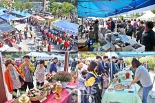 [포토뉴스] 영동군, 상촌 자연산버섯 음식거리 축제 성료