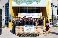 나주 봉사단체 빛가람청년네트워크, 경로당에 위문품 전달