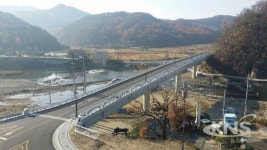 홍천군, 군도14호선 재해위험지구 준공