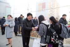김광철 연천군수,  대학수학능력시험 수험생 격려