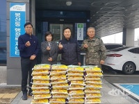 원주 개운감리교회, 봉산동 취약계층 사랑의 쌀 기탁