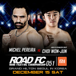 [로드FC] 이종환 부상…최원준 투입, 