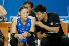 [포토] 유나야 이렇게 해, 김영래 코치