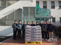 원주시 문막읍 청장년회, 문막읍 행정복지센터에 백미 30포 기탁
