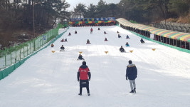 거창군, 신나는 겨울 수승대 눈썰매장 오세요