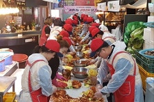 나주목사고을시장-한전KDN, 연말 김장봉사 전개