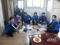 완주군 용진읍 지역사랑봉사단 겨울 나눔 행사 진행