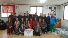 용인시 양지면, 산매동경로당 어르신들 폐지 모아 이웃돕기