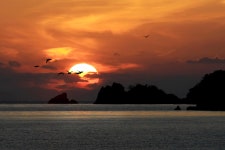 [서능원의 포토뉴스]  영종도 용유해변 낙조