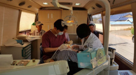 익산시 보건소, 무료 이동 치과진료