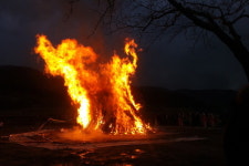 기해년 상북면 정월대보름 달집태우기 성황리에 개최