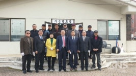 익산시 동산동 서동경로당 현판식
