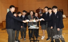 조희연 교육감, 특성화고 강서공고 입학식 참석