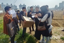 광산구 어룡동 주민자치위, 솔머리 행복텃밭 분양