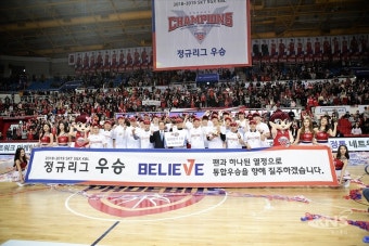 [포토] 정규리그 우승, 울산 현대모비스