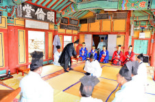 고창군 3개향교 춘기 석전대제 봉행