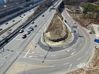 용인시, 동백북단-석성로 교차로 정체 해소 위해 차로 개선
