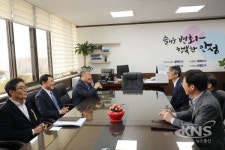 우석제 안성시장-삼성전자 진교영 사장 서안성~고덕 송전선로 설치 청신호 켰다