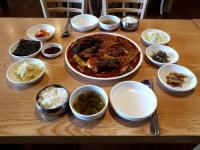 고양시 원당맛집, 일산, 화정, 명설재 명태요리 전문점 수제 양념과 양구시래기로 만든 명태조림 큰 인기