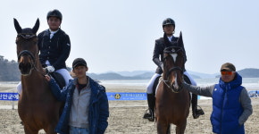 전국소년체전 광주 승마대표 선발전, 임자도서 열려