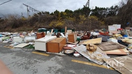 원주시 우산동 상습 무단투기 구역, 꽃밭으로 환생