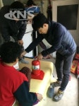 고창군장애인복지관 재가장애인 대상 소화기 전달