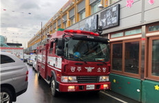 광주 서구, 양동전통시장 소방출동로 확보 훈련