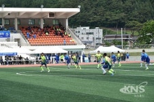 청송서 제29회 경북도지사기 공무원 축구대회 열려