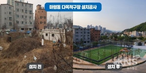 용인시,  방치된 하천부지에 배드민턴장 ‧ 다목적구장 조성