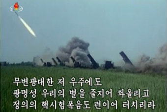 북, 미사일.핵 실험 가능성 시사 <北 방송>