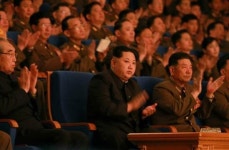 北 김정은, 조선인민군군악단 창립 70돌 연주회 관람