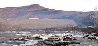 北 백두산영웅청년 3호발전소 댐 공사 79일만에 완료