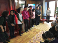 양심수후원회, 만남의집 통일원로들과 신년하례식 가져