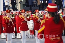 강릉에 울려 퍼진 반갑습니다