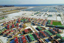 김정은, 중평 남새온실농장과 양묘장 조업식 참석