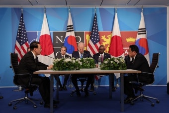 '3국 협력 강화' 외친 한미일 정상의 '동상이몽'