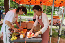 도솔산 안개속에서도 걷는다