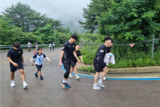 도솔산 안개속에서도 걷는다