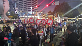 탄핵이 평화다! 탄핵이 민주다!...김건희 심판대회도