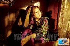 홍콩 스타 양천화 화보, 홀로 떠난 낭만 여행의 느낌 살려