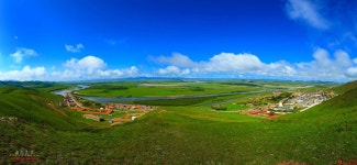 여름철 뤄얼가이 초원, 꿈 같은 환상적인 절경
