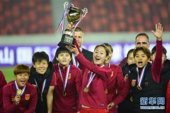 국제 여자축구 선수권대회: 중국 전승 우승 차지