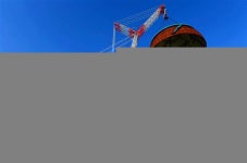 중국 2번째 ‘화룽 1호’ 원자로, 돔형 지붕 건설 완료