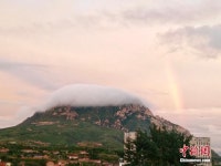 [중국 허베이 절경] 장자커우 ‘지밍산’, 구름 모자 썼네?