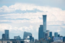 비 갠 후 베이징, 그림같은 풍경 연출