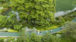 [포토] 충칭, 그림처럼 아름다운 다이후호 풍경