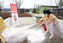 대구 로즈마리병원, 170여명 전직원 소방훈련