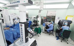 울산대병원, 지방병원 첫 다빈치 SP 로봇수술 성공