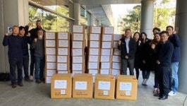 한국페링제약 대구지역에 손소독제·방호복 전달